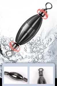 Pesos de Pesca Inline de Latão para Trolling 1-17g, Pesos de Pesca com Montagem Rápida, Pesos de Pesca em Forma de Bala - Product Image 4