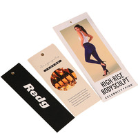 Étiquettes suspendues personnalisées en papier écologique, imprimées par tampographie pour sacs et vêtements, petites séries, recyclées, toutes formes, échantillon rapide, économique pour les startups