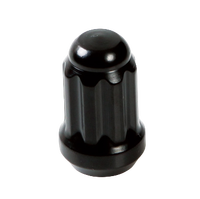 Taida Auto Parts 2 pièces écrou de roue cannelé noir tête ronde écrou de roue de soudage nouvel état