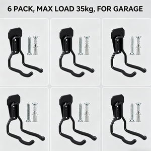 Pannello a Doghe in Metallo Rivestito Premium per Montaggio a Parete, Robusto, Antiruggine, ad Alta Capacità di Carico, <span class=keywords><strong>Ganci</strong></span> per Garage - Product Image 2