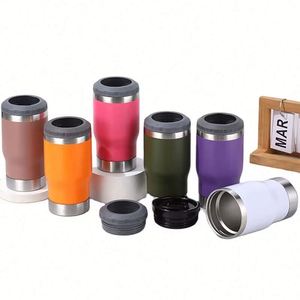 Termo Portátil de Acero Inoxidable de 14oz para Cerveza, Aislamiento al Vacío de Doble Pared, Ecológico, con Tapa para Camping, Venta al Por Mayor - Product Image 1