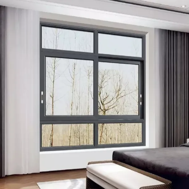 Пробный заказ Добро пожаловать дизайн алюминиевого окна для квартиры