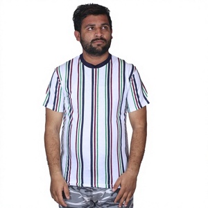 Meilleur T-shirt décontracté pour homme à col rond en tricot, coupe régulière, manches courtes, style hip-hop, 100% coton blanc 220g - Product Image 1