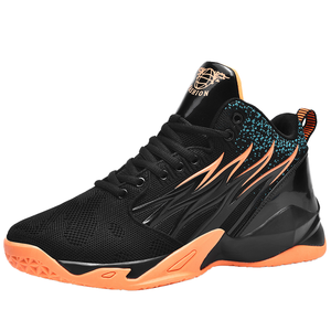 Baskets de basketball montantes professionnelles pour femmes, avec logo personnalisé, pour sports de plein air, en maille respirante, rehaussantes - Product Image 1