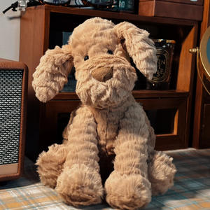Juguetes de Peluche de la Serie Wavy: <span class=keywords><strong>Gato</strong></span>, Burro, Cachorro, Cerdo, León, Mono y Zorro con Pelaje Ondulado para Niños - Product Image 6