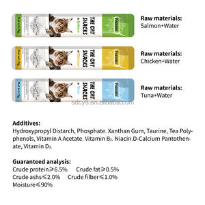 Tiras de Carne para Gatos, Alto Contenido de Carne, Súper Palables, Alimento Húmedo para Mascotas, Tiras de Snacks para Gatos - Product Image 4