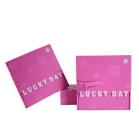 Boîte d'expédition colorée réutilisable avec bande déchirable, en carton recyclé, personnalisable avec logo, écologique, pour cadeaux et commandes (nouvelle collection)