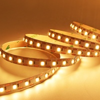 Bande LED Super Lumineuse à Commande Vocale USB, 8mm, Revêtement Cuivre, Alimentation par Batterie, Découpable, Blanc SMD2835, CRI 90, IP65