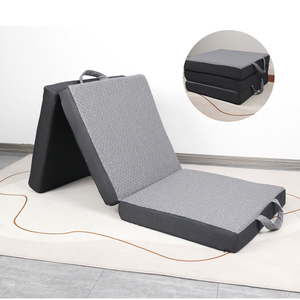 Natural High Density Foam Triple Fold <b>Mattress</b> Inflatable Bed Air Soft and Comfortable for Hotel Home Office SN-MS1128 <b>Mattress</b> - Product Image 1