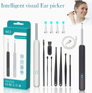 Otoscopio Portátil con Cámara WiFi para Uso Doméstico 2026, Limpiador Visual de Oídos, Herramienta Eléctrica Inteligente para Remover <span class=keywords><strong>Cera</strong></span> de Oídos, Cucharillas para Oídos, Envío Directo - Product Image 1