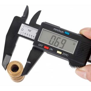Calibrador Digital, Micrómetro Digital Vernier con Pantalla LCD Grande, Calibrador de 6 Pulgadas - Product Image 1