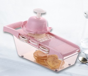 Multifunction Raw <b>Vegetable</b> Cheese <b>Fruit</b> Prosciutto Ham Potato Tomato Apple Stainless Steel Slicer Machine for Kitchen - Product Image 1