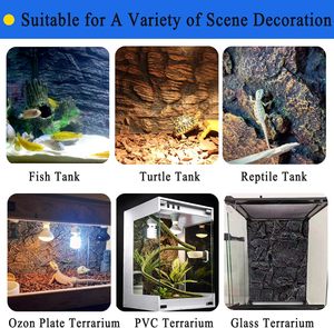 Aangepaste Grootte Fish Tank Achtergrond 3d <span class=keywords><strong>Rock</strong></span> Decoratie Voor <span class=keywords><strong>Aquarium</strong></span> Terrarium - Product Image 5