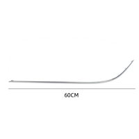 Pour Mercedes-Benz Classe CLK W209 2002-2005 Garniture de pare-chocs avant chromée 2098850321 2098850421 Pièces de haute qualité