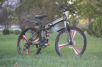 Prix attractif, vélo de montagne/vélo de route en acier carbone, 24/27 vitesses, 24/26 pouces