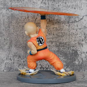 Figura de Anime de 18 CM <span class=keywords><strong>Kuririn</strong></span> DBZ, figura de acción de PVC, bolas de dragón, modelo de colección, juguetes para niños, regalos, muñeca - Product Image 4