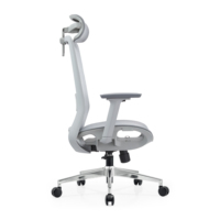 Chaise de bureau ergonomique réglable en maille avec accoudoirs et appui-tête 3D ajustables - Qualité professionnelle pour l'ameublement de bureaux en gros