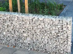 Gabionen box 2x1x1 geschweißte Gabionen zum Schutz feuer verzinkter geschweißter Gabionen