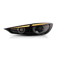 Feux arrière LED fumés pour Mazda 3 Axela Sedan 2014-2019, clignotants dynamiques séquentiels, éclairage de bienvenue, ensemble de feux arrière