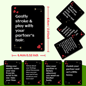 Juego de Cartas Creativo para Parejas, Cartas Ecológicas, Portátiles, Personalizables, con Esquinas Redondeadas, de Pengle - Product Image 3