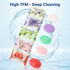 Jabón Sólido <span class=keywords><strong>Verde</strong></span> de 100g, Jabón Desechable para Baño con Ingredientes Químicos para Uso en Hoteles y Limpieza Básica - Product Image 6