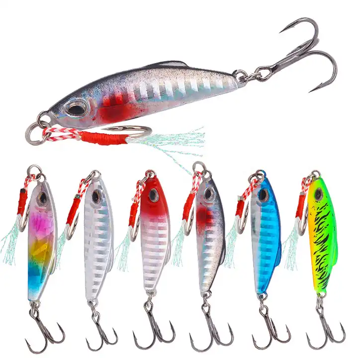 WEIHE Metal Jig Fishing Lures Bass