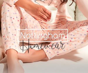 नॉटिंघम महिला थर्मल शीतकालीन पजामा की लंबी आस्तीन टखने की लंबाई वाली सूती चीन 2 सीमित संस्करण का सेट - Product Image 6