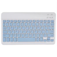 Keyboard Optik Nirkabel 2.4Ghz BT Slim MINI Ultra Tipis Isi Ulang dengan LED Gateron, Bahan Plastik, Tersedia untuk iPad 10 Inch, Promo Hot Sale
