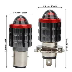 H4/H6 12V Lampu Depan LED Sepeda Motor Lampu Sorot Moto Lensa CSP Putih Kuning Lampu Hi <span class=keywords><strong>Lo</strong></span> Aksesoris Skuter Lampu Kabut - Product Image 3