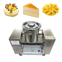 Petite machine de fabrication de rouleaux d'oeufs en acier inoxydable Machine à crêpes Mille Mille pour magasin de pain