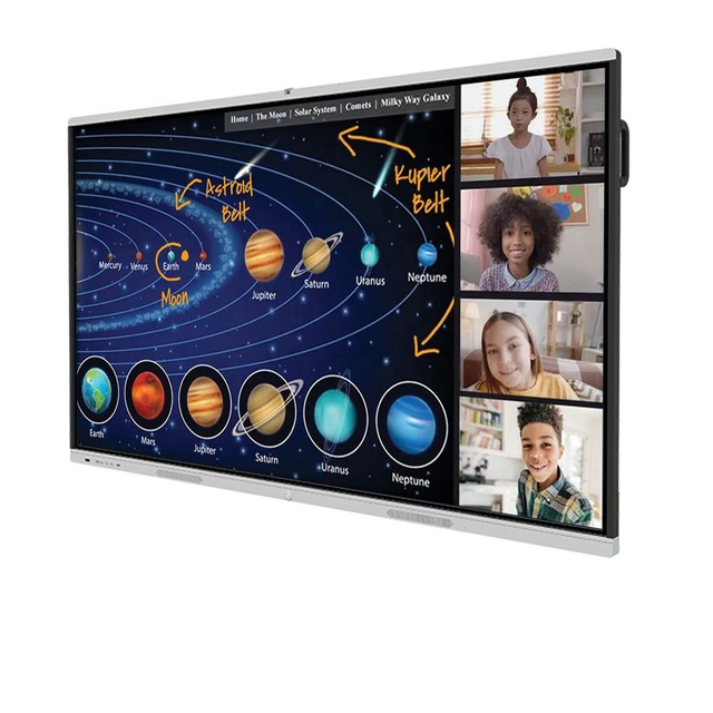100/85/75/65 Inch Touch Screen Teaching Digital Board 4K HD Classroom Ultra Interactive Whiteboard Screen for School