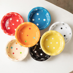 Ceramic <b>Cat</b> Bowl Double Elevated <b>Feeder</b> Stand For <b>Cats</b> And Small Dogs - Product Image 2