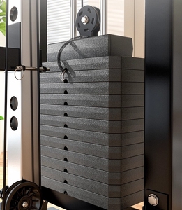 Máquina de Cable de selección de carga de Pin con 2 sistemas de polea ajustable Equipo de gimnasio Entrenador funcional ajustable de un solo cable - Product Image 4