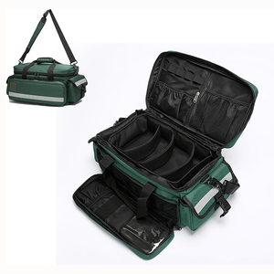 Organisateur de sac médical avec séparateurs amovibles pour infirmières, sac de secours pour les soins à domicile, trousse de premiers secours, sac médical - Product Image 1
