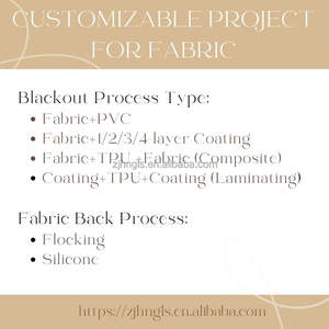 ستائر قابلة للتخصيص بسعر المصنع مباشرة - تعزز الخصوصية والراحة، منسوجة ومصبوغة بطبقة ثلاثية مطلية، قماش سويدي معتم 100% - Product Image 5