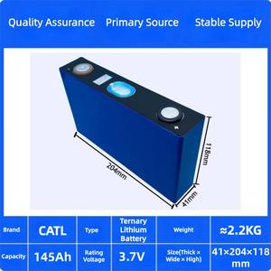 เกรด A NMC ปริซึมเซลล์3.7V 145Ah แบตเตอรี่ลิเธียมสำหรับ ev/es/solar - Product Image 2