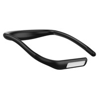 Lampe LED mains libres pour le cou, flexible, rechargeable USB Type C, lampe de lecture LED, lampe de poche pour la course nocturne et la marche