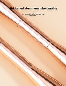 <span class=keywords><strong>Brocha</strong></span> de Maquillaje Doble de Doble Punta con Mango Metálico, <span class=keywords><strong>Base</strong></span> de Aluminio sin Costuras, Diseño Oculto, <span class=keywords><strong>para</strong></span> Corrector, <span class=keywords><strong>Base</strong></span>, Contorno y Colorete - Product Image 4