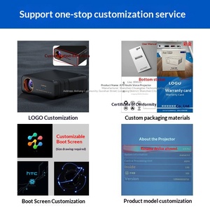 Proiettore 2026 Nuovo Modello Direttamente dalla Fabbrica, Luminosità Elevata per Hotel e Uso Diurno, Home Theater, Camera da Letto, Android <span class=keywords><strong>CRT</strong></span> - Product Image 3