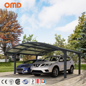 Miễn Phí Bản Vẽ Thiết Kế Hiện Đại Quảng Châu Nhà Để Xe Tán Bãi Đậu Xe Thiết Kế Nhôm Xe Bóng Râm Polycarbonate Mái Nhà Vườn - Product Image 2