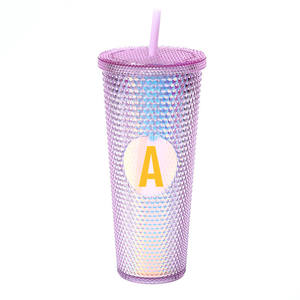 Gobelet isotherme vert à clous de 24 oz avec couvercle et paille, neuf sous emballage, gobelet à clous - Product Image 6