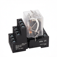 Base de relais haute puissance à usage général 53F-3Z-A 24VDC+RPME11S, courant élevé 30A, compatible 12/24V DC 220V AC AC/DC