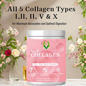 Boisson en poudre de collagène personnalisable avec collagène bovin hydrolysé pour améliorer la peau et les ongles des femmes – Compléments alimentaires - Product Image 6