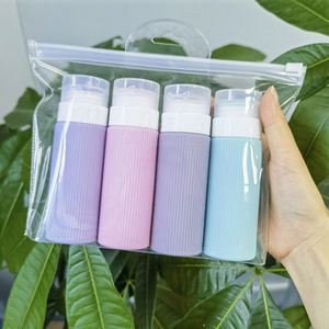 Nuevo Set de Viaje de Silicona de Estilo Minimalista de Amazon, Capacidad para 90 Botellas Divididas, Contenedores de Almacenamiento para Champú y Loción - Product Image 3