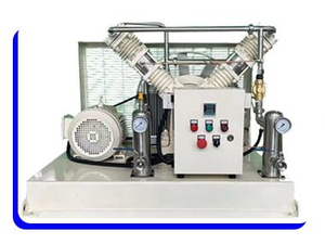 Compresseurs industriels YiBang 22 kW 10 Nm³/h à faible consommation d'énergie CA, compresseurs à azote, composants de moteur à piston sans huile pour applications stationnaires - Product Image 5