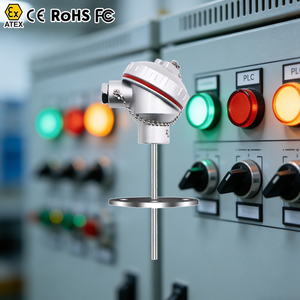 Rtd <strong>Thermocouple</strong> Temperature Detector Sensor Water Temperature Gauge <strong>Pt100</strong> Thermistor K <strong>Type</strong> Surface Temperature Probe J <strong>Type</strong> - Product Image 1