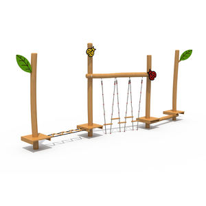 Parcours d'obstacles en bois pour enfants - Product Image 1