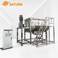 Mélangeur à ruban horizontal Saturn 3500L pour séchage par pulvérisation destiné aux industries chimiques, détergentes et cosmétiques (traitement de mélanges en poudre SUS304)