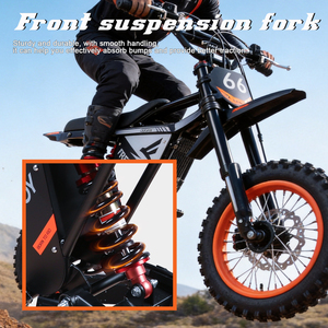 Motocicleta Eléctrica Y66 48V 30Ah de Largo Alcance con Frenos de Disco Hidráulicos y Neumáticos de 12 Pulgadas, Disponible en Stock en EE. UU. y Europa - Product Image 5