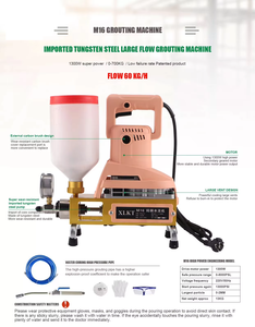 सीमेंट इंजेक्शन समूह पंप समूह उपकरण पोर्टेबल समूह मशीन एपॉक्सी उच्च दबाव इंजेक्शन पंप - Product Image 5